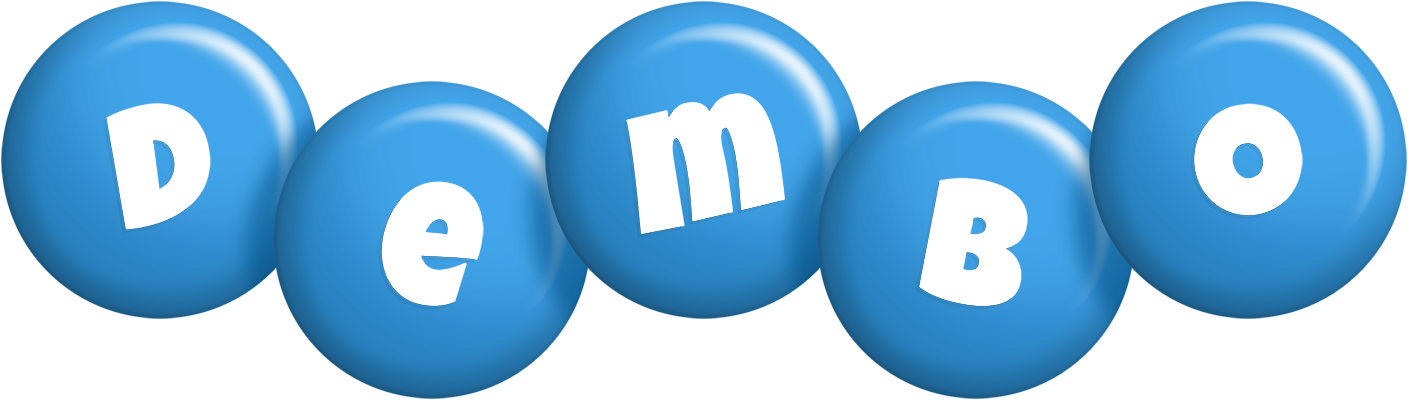 Dembo candy-blue logo