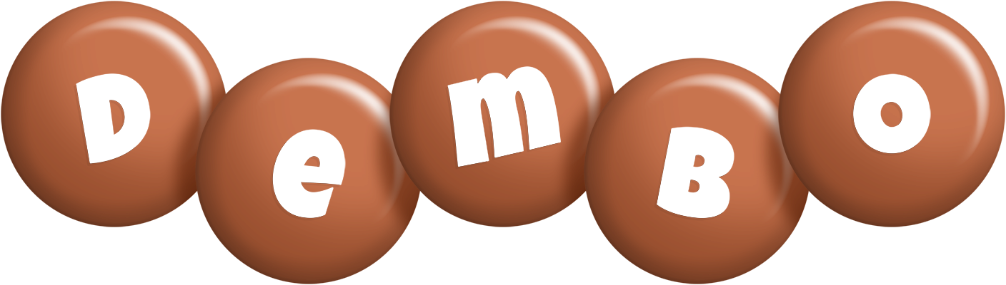 Dembo candy-brown logo