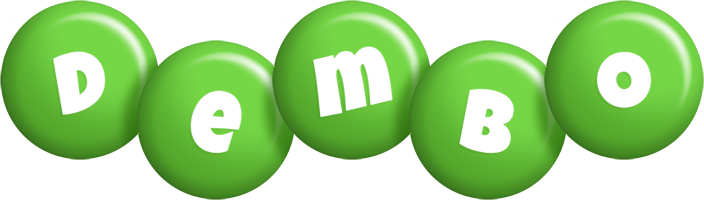 Dembo candy-green logo