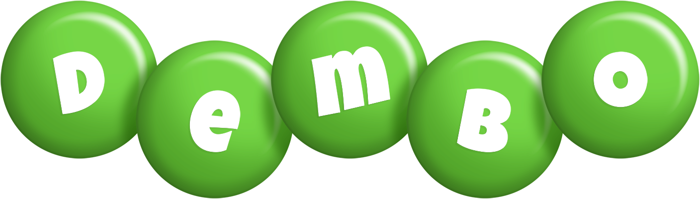 Dembo candy-green logo