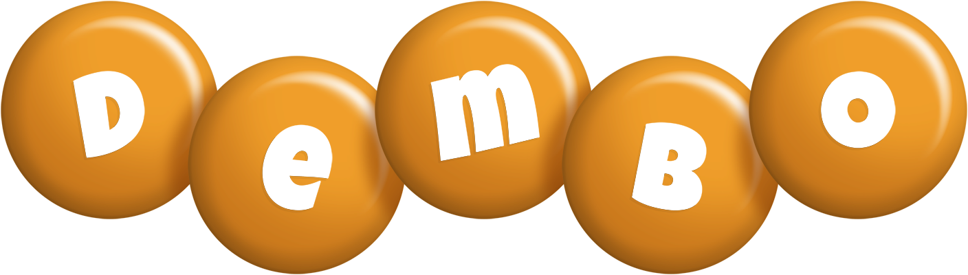 Dembo candy-orange logo