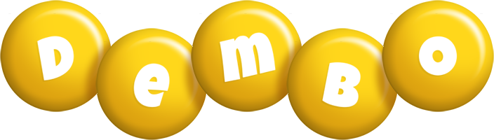 Dembo candy-yellow logo