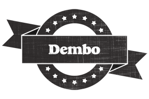 Dembo grunge logo