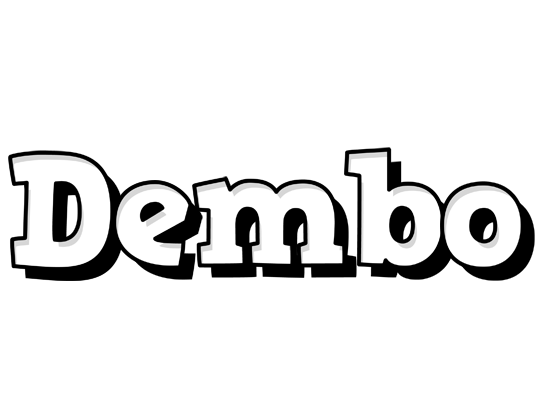 Dembo snowing logo