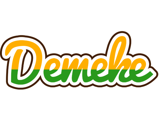Demeke banana logo