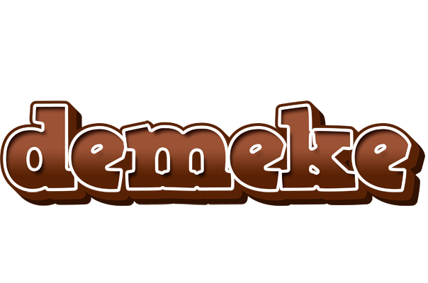 Demeke brownie logo