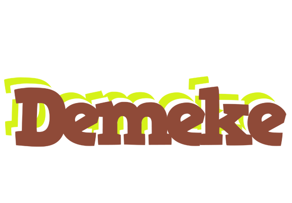 Demeke caffeebar logo