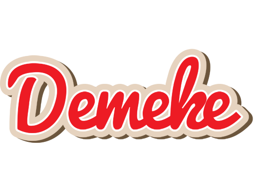 Demeke chocolate logo