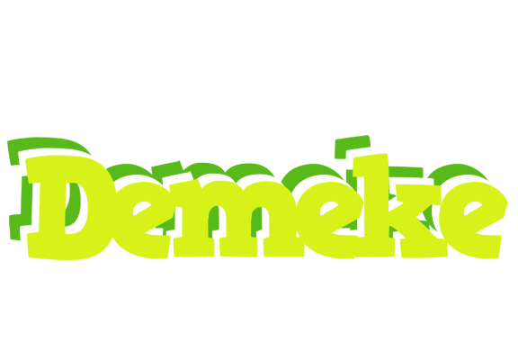 Demeke citrus logo