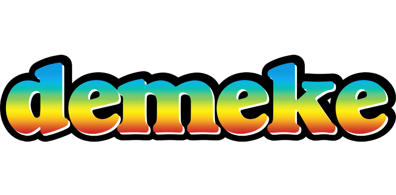 Demeke color logo