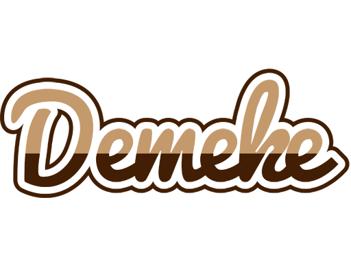 Demeke exclusive logo