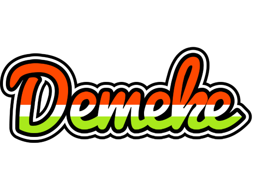 Demeke exotic logo