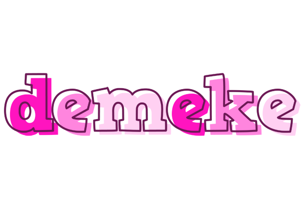 Demeke hello logo