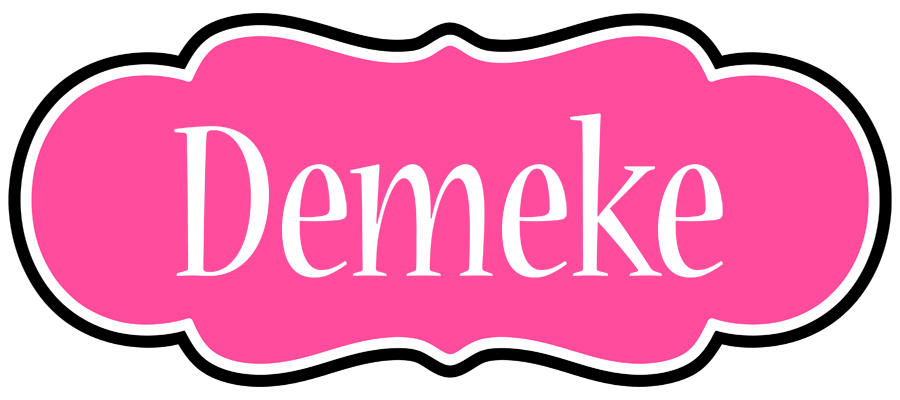 Demeke invitation logo
