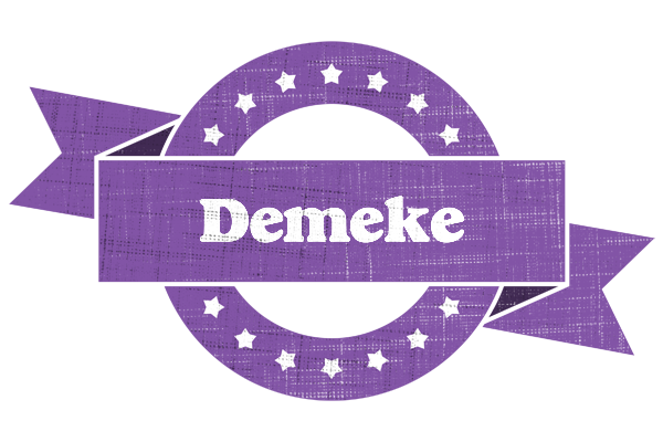 Demeke royal logo