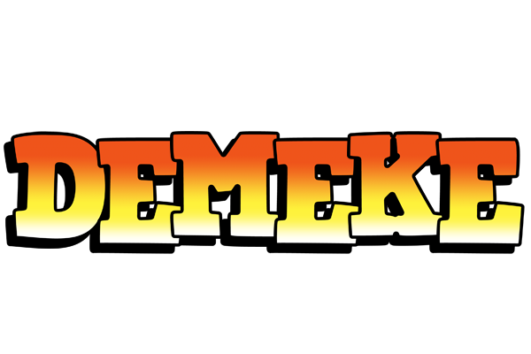 Demeke sunset logo