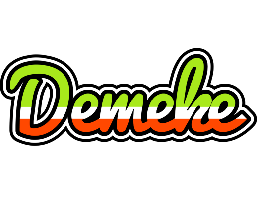 Demeke superfun logo