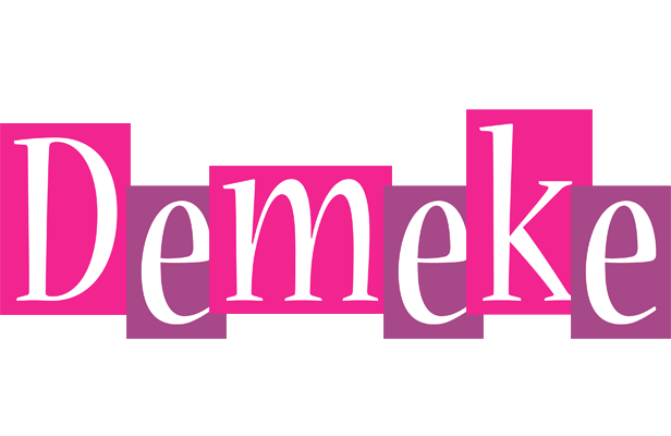 Demeke whine logo
