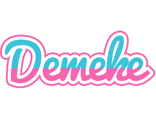 Demeke woman logo