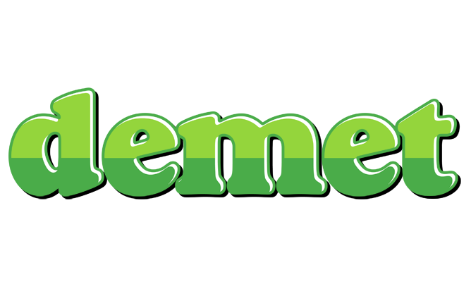 Demet apple logo