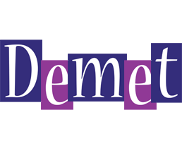 Demet autumn logo