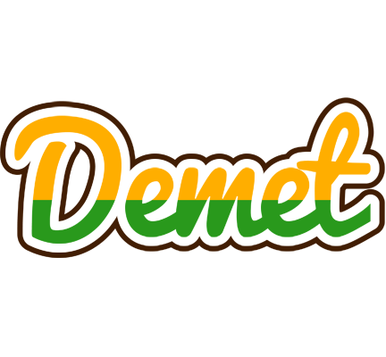 Demet banana logo