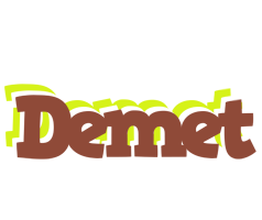 Demet caffeebar logo