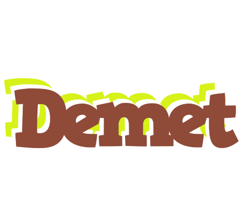 Demet caffeebar logo