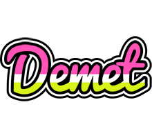 Demet candies logo