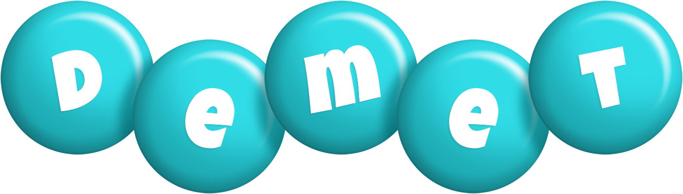 Demet candy-azur logo
