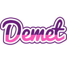 Demet cheerful logo