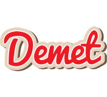 Demet chocolate logo