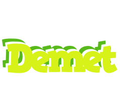 Demet citrus logo