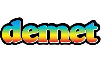 Demet color logo