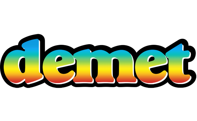 Demet color logo