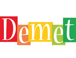 Demet colors logo