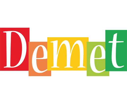 Demet colors logo