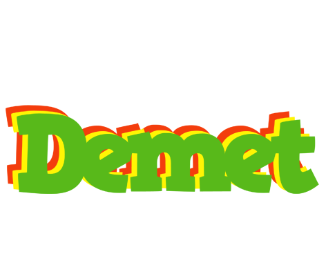 Demet crocodile logo