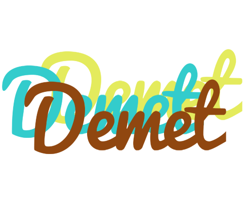 Demet cupcake logo