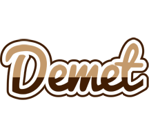 Demet exclusive logo