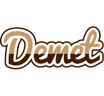 Demet exclusive logo