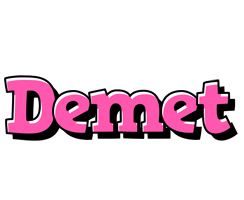 Demet girlish logo