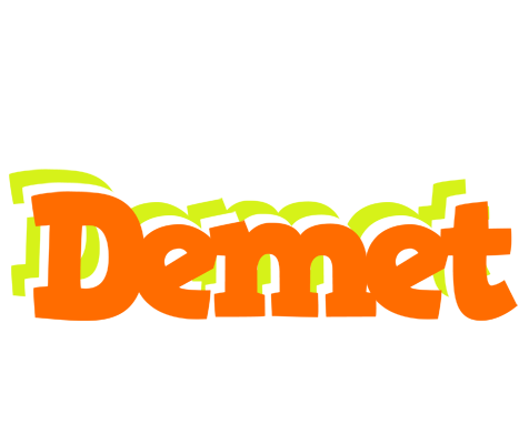 Demet healthy logo