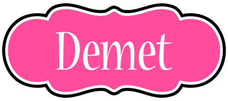 Demet invitation logo