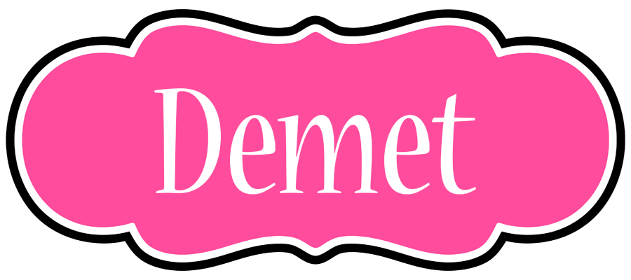 Demet invitation logo