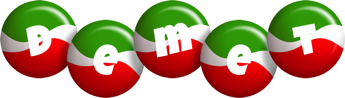 Demet italy logo