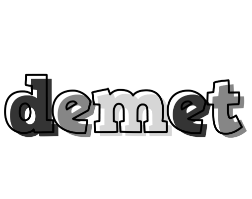 Demet night logo