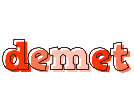Demet paint logo