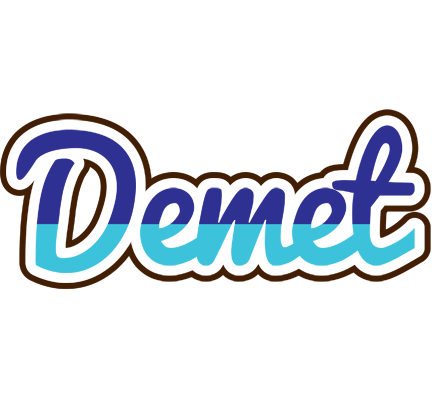 Demet raining logo