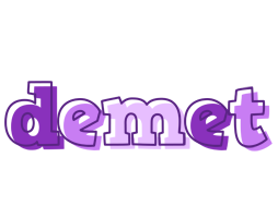 Demet sensual logo